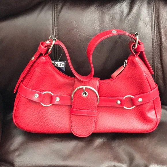 Red Belted Style Women’s Mini Handbag - Picture 1 of 3